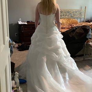 BRAND NEW Kitty Chen Size 12 Unique Wedding Dress